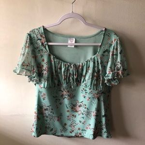 No Boundaries 90’s Style Blouse